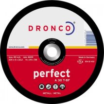 Dronco Disco Abrasivo Perfecto Metal 230x6 – Grano: 60, Forma: Redonda, Cantidad: 1