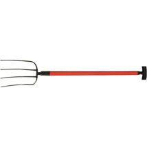Polet - Forca Letame Denti L.320mm 4 Denti Fibra Di Vetro Impugnatura A T 3001 G.1630g Polo