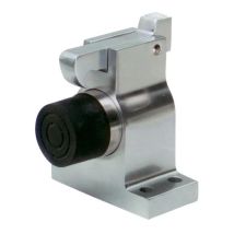 Tope De Suelo Serie Pesada Kws Acabado Plateado 90x45 Mm