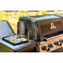 Plancha réversible en fonte émaillée – Jardin piscine – Barbecue et plancha – Nombre de brûleurs, Longueur, Largeur, Puissance