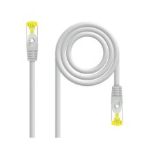 Cable De Red Latiguillo Rj45 Lszh Cat.6a Sftp Awg26, Gris, 0.5m