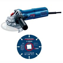 Smerigliatrice Angolare 125mm Gws 9-125 S + Disco Multiuso - B 615990n3g