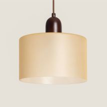 Pendelleuchte Aus Metall Und Glas Aiko Beige ↑25 Cm