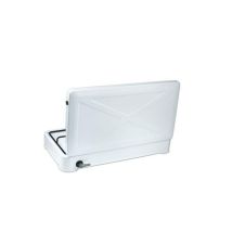 Ravanson - K-03tb Nero, Piano Di Lavoro Bianco 60 Cm Gas 3 Zona/e