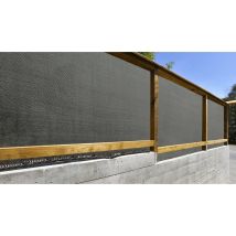 Malla De Ocultacion Premium Antracita 2x5m Fun & Go