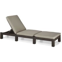 Lettino Allibert By Keter Daytona 195 X 65 X 25,5 Cm Marrone