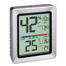 Termómetro digital de calefacción central – Termómetro higrométrico – Máxima temperatura de operación: 100°C