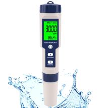 DOLASO – Hydrometer und pH-Messgerät – Salzmessungen, pH-Werte, Temperatur, TDS – Wasseranalyse für Aquaristik und Hydroponik