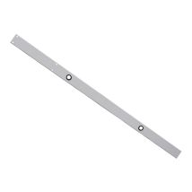 Kraftwerk MOBILIO Verbindungsstück mit Kabelführung – 3 mm Höhe – 65 mm Breite – 142 mm Länge – 1,2 mm Materialdicke – Weißaluminium