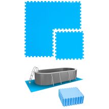 Eyepower - 4,7 M² Poolunterlage - 20 Eva Matten 50x50 Pool Unterlage - Unterlegmatten Set