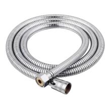 Flexo de ducha – Acero inoxidable – Longitud ajustable 1,70 a 2,00 m – Rosca hembra 1/2 – Incluye juntas