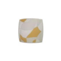 Vetro quadrato curvo opaco 30x30 cm – Illuminazione a soffitto – Compatibile con la maggior parte dei modelli – LTDE