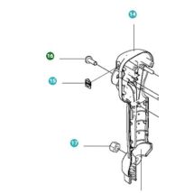 Husqvarna – Grifo de eje Pasador de eje – Repuesto para Husqvarna 530BT, 580BTS, 570BTS, 350BT, 360BT