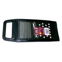 Rallador multiuso inoxidable Roma – Acero inoxidable – 25 x 10,5 cm – Zona de rallado: Grueso, fino y laminador