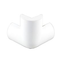 Esquinas protectoras Knuffi tipo A – 4 unidades – Color blanco – Material ignífugo – Fácil montaje autoadhesivo