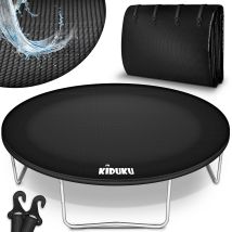 Bâche Pour Trampoline 305 Cm – Housse Imperméable Et Résistante Aux Uv – Protection Contre Intempéries – Montage Stable Avec Cordes En Nylon – Aerson