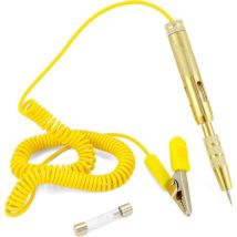 6v 12v 24v Car Circuit Tester, Auto Relay Tester, Car Electrical Tester With Indicator Light For Mechanics To Test Low Voltage, Yellow