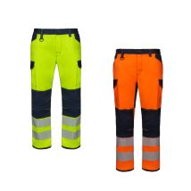 303010s Zweifarbige Av Warnschutz Rs-arbeitshose - Xl - Gelb - Velilla