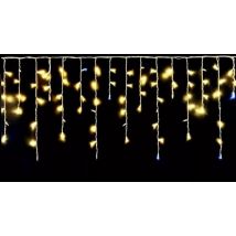 Luci Natale Tenda Natalizia Luminosa 120 Led Reflex 3 Metri Filo Bianco Luce Bianco