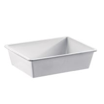 Vaschetta frigor professionale 10 litri – 41x32x11 cm – Polipropilene – Certificata per alimenti – GIGANPLAST