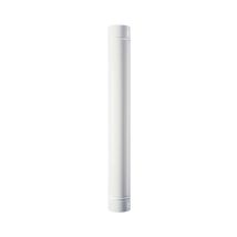 Tubi Smaltati Per Stufe Canna Fumaria In Acciaio Porcellanato - 100cm White