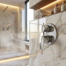 Mitigeur Douche Encastré Avec Inverseur 2 Sorties - Lucente Jacuzzi