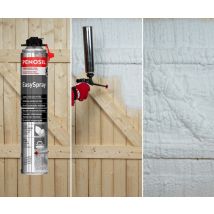 Penosil – 13724303 – Espuma proyectable de poliuretano 700 ml – Aislamiento térmico y acústico – Ideal para tuberías, balcones, garajes