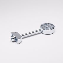 Conjunto 2 Conectores Quick Fine 10mm – Zincado