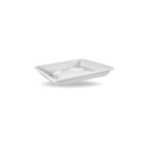 Sottovaso Quadrato Cm.42 Bianco