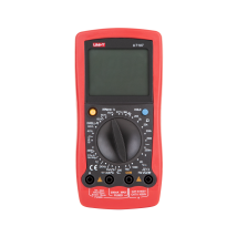 UNI-T Digitalmultimeter für Fahrzeuge – LCD-Anzeige – DC/AC-Spannungsmessbereich 200mV bis 1000V – Widerstand 200Ω bis 20MΩ – Temperatur -40 bis 1000°