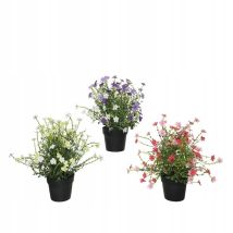 Plante artificielle en pot succulente 28 cm – Jardin piscine – KAEMINGK BV