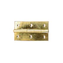 Cerniera Rettangolare Ottone Lucido 69/30x19 Mm - Monin - 0691040