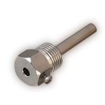 Ioveo 420th00010 - Pozzetto 1/2 Pollice, Manicotto A Immersione In Acciaio Inox V4a, G 1/2, Per Sensore Di Temperatura, 6 Mm, Riscaldamento Fino A 600
