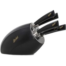 Berkel Block Sense Black + Juego De 5 Cuchillos Elegance Black