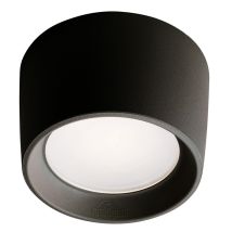 Foco Livia 1xgx53 3w Con Pulsador Cct (3colores) Ip55 Resina Negra