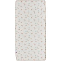 Matelas - Confort Fun - 60 X 120 Cm - Ep. 8 Cm - Blanc / Éléphants - Tineo