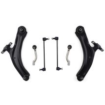 2 Querlenker 2 Koppelstange 2 Spurstange Vorderachse For Nissan Qashqai +2 J10