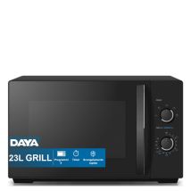 Daya Forno A Microonde Con Grill Dmmg2381mb 23 Litri 9 Programmi Nero