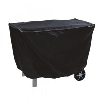 COOK'IN GARDEN Abdeckhaube für Grill und Servierwagen – 80 x 50 x 65 cm – Polyester – Schwarz – Wasserabweisend