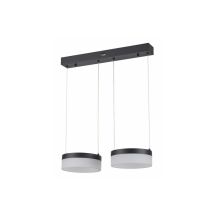 Lampada A Sospensione Reality Nicki Led 12w Doppia Nera