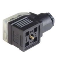 Presa Del Conduttore Nero Gdme 3020 Poli:3 + Pe 934 455-100-1 Hirschmann Contenuto: 1 Pz.