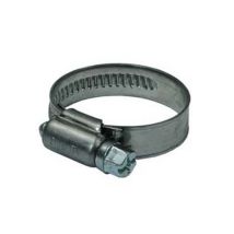 100pz Fascetta Stringitubo In Acciaio Inox Aisi 430 Mm.9,8 - Ø Mm.10/16