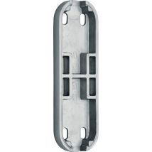 Deni - Untersatz Zu Türtreibriegel Nr. 4220 Silber Eloxiert