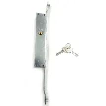 Serratura PREFER 6317 per serrande scorrevoli – Diametro cilindro 25 mm – Dimensioni scatola 197 x 40 mm – Serratura verticale destra