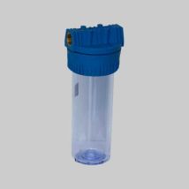 Filtro in Plastica Staffabile – 3 pezzi – Portata 3000 l/h – Attacco 1" – Compatibile con cartucce 5" 7" 9"3/4 – Euroacque