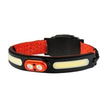 Lampada Frontale A Led Regolabile Ricaricabile 'curvbeam 600 Flex' (600lm Ipx4 E Cavo Inclusi)
