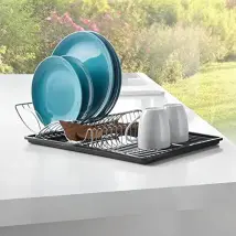 Scolapiatti Ad Ala Battente 'wing-tex' 50x31x11cm Metaltex