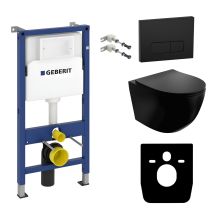 Geberit Wc Set Mit Vorwandelement, Wand-wc Und Spülknopf