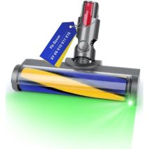 Accesorios De Repuesto Para Aspiradoras Dyson V7 V8 V10 V11 V15 Cepillo Con Led Para Suelos Duros Bodenrolle Suave-autres
