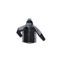 Excess Professional Workwear - Chaqueta Softshell Invierno , Talla S, Negro/gris